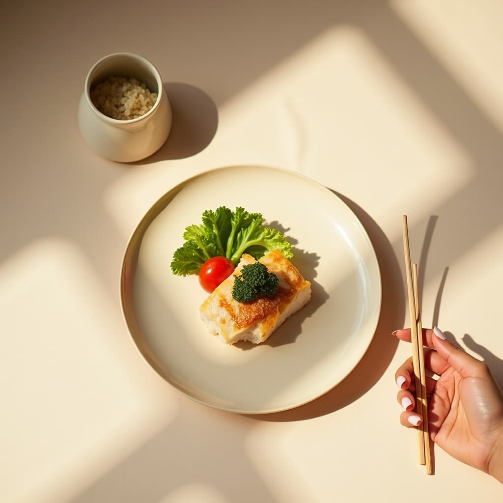 A small clean meal — appetite settled