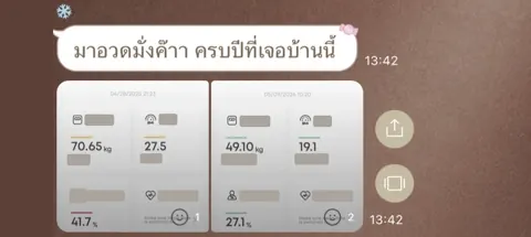 ภาพรีวิวการดูแลน้ำหนัก ลำดับ 43